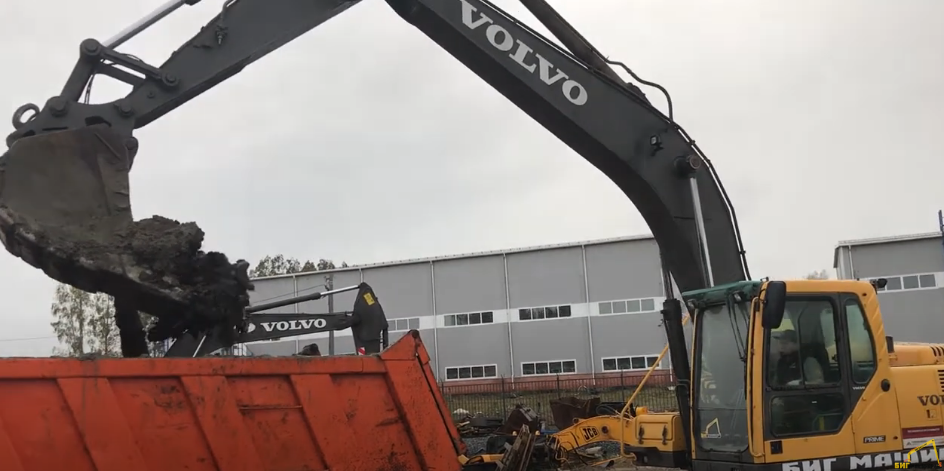 экскаватор Volvo EC170